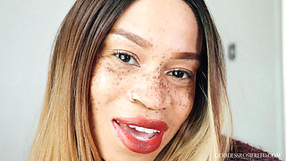 Learn From Rosie 7- Ebony Femdom Goddess Rosie Reed Mental Domination Slave Training Programming