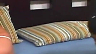 Busty big ass babe with tattoos fucked and milked from BBC on the bed