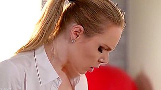 Emily Pink & Florane Russell Horny Orgy 2