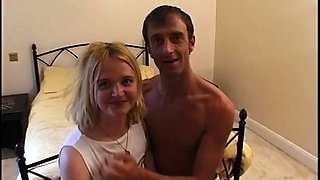 Brunette with big boobs begs for anal in sex euro video
