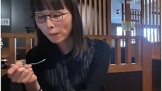 Nasty Office Worker Woman Eats Yakiniku Alone On Holidays