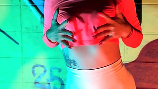 Sexy Flashing and Neon Night Fun