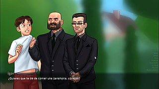 Comfort to My Stepmom - Summertime Saga