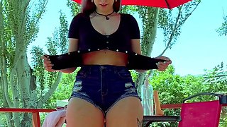 Small Titted Gypsy Masturbating