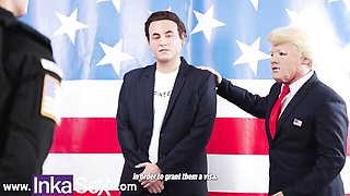 Energetic cutie's double penetration clip