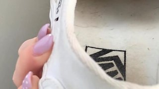 Amateur Foot Fetish Girlfriend Sucks and gives a Footjob