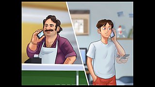 Summertime saga chapter with Hotsummer117 uncovering secrets in a wild game