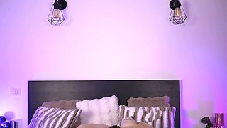 Watch this stunning curvy babe get naked and dirty on cam