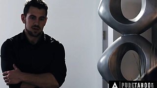 CEO Cherie DeVille and HR Joanna Angel Turn an Ambitious New Hire Into Their Fuck Toy