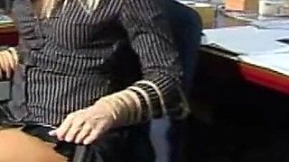 Secretary Tied to Chair Tapegagged