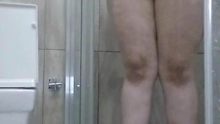 I Caressed My Pussy Ass and Tits in the Shower