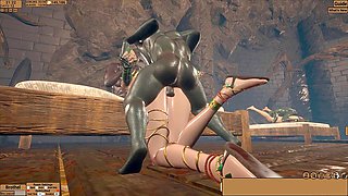 Goblin cave, hentai, porno game