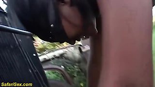 African Fetish Milf Threesome Banged