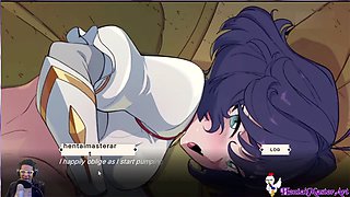 Porn game, anime waifu, nutaku game