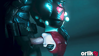 Harley Quinn Sucks and Fucks Batman After Profitable Villainy - Passionate 3D Animation