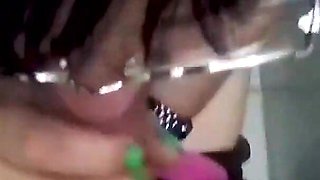 Blowjob a Stranger in the Toilet