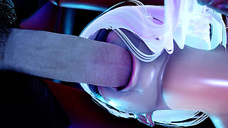 Hot Blonde Gets Gang Banged in the club