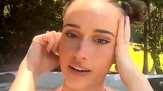 Amateur Teen georgeus brunette 2