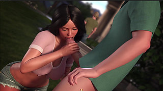 MILF Sucks My Dick in the Park