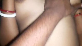 First Time Night Sex with Tight Pussy Desi Girl Outdoor
