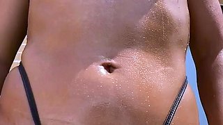 Busty brunette bitch with big boobs