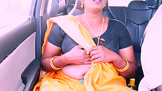 Villege maid car sex Telugu dirty talks.