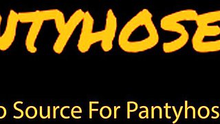 Luxurious Steamy Ash-blonde Cougar In Tights Ass fucking Screws Successful Man