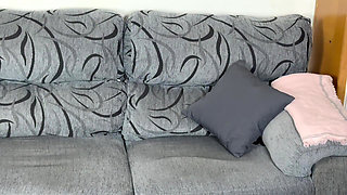 Mature Talking on the Phone and Getting Very