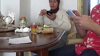 Turkish MILF Souzan Halabi Cheating Cuckold Sex with Food Fetish in Istanbul - Homemade Amateur HD