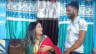 Desi Bhabhi and Devar 3Some Sex - Blowjob, Doggy Style, Hardcore Fucking