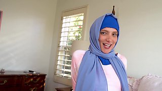 Spunky arab slut Izzy Lush gets boned in POV