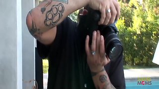 A Knock On The Door Got Into Hot And Steamy Sex With Big Fake Tits - Otto Bauer And Danielle Derek