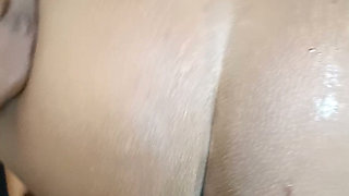I slam on Joss's big buttocks