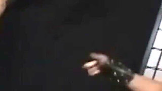 Blonde Dominatrix Locks Her Submissive Lover in Cage