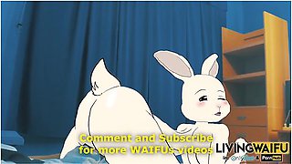 Beastars - Haru 2d Real Anime Furry Waifu Big Japanese Ass Booty Cosplay Hentai Sex Xxx Pornヒースタース
