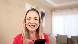 Blonde Bombshell Rachel Ramsey's Intense POV Seduction