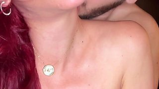 Trainer Brian Evansx Teaches His Student Yenifer Chacon How to Hold the Barbell