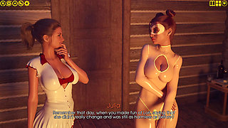 My Pleasure 28 - Julian's Halloween Fun with Julia & Daphne in Haunted House