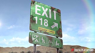 Abella Danger's Steamy Car Ride Turns Into Passion