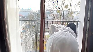 Masturbation From the Window