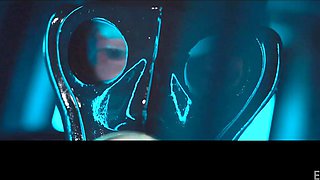 Brunette Slave Submits to Fetish Handjob Heat