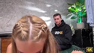 Naomi Love's Big Natural Tits Seduce Rich Dude While Boyfriend Watches - Hot Cuckold POV