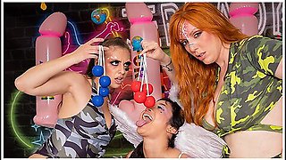 Lauren Phillips And Gia Derza Play Sexy Space Games