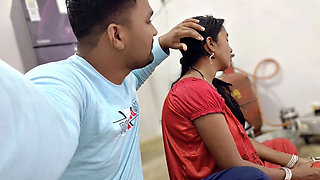 Brother Gives Sister New Sari Gift, Happy Sister Fucks Little Brother Doggy Style - Hindi Desi Sex