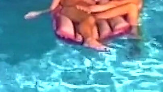 Pool Golden Shower Gangbang - Mature Slut Drenched Everywhere