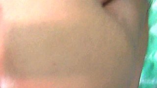 Gorgeous brunette babe fucked hardcore in the bathroom