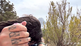 Squirt and Cumshot in Mouth in Ibiza