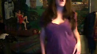 My First Striptease on Webcam