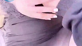 Amateur brunette fucked in POV Telsev