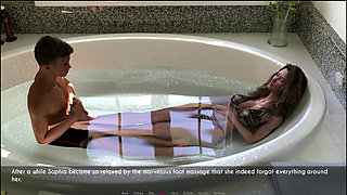 Day 17 - Free - Part 2 - Sophia and Dylan Spend Some Time in the Bath